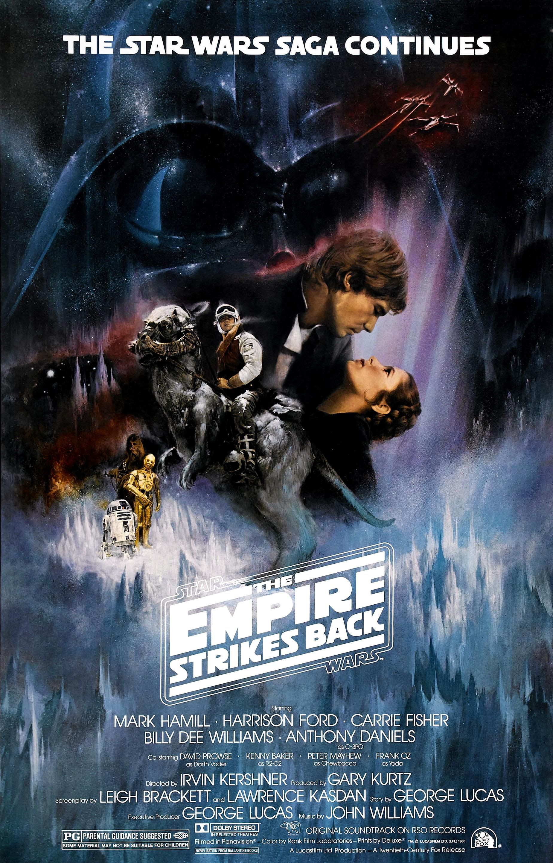 Plakat filmowy Gwiezdne Wojny, część V - Imperium kontratakuje