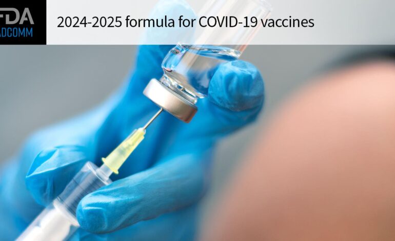 Panel FDA rozważy, który szczep wirusa COVID ma być docelowy w zaktualizowanej szczepionce