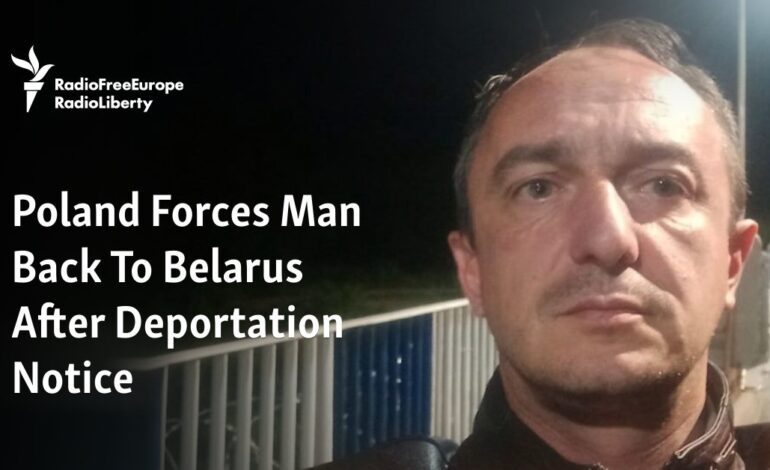 Polska zmusza mężczyznę do powrotu na Białoruś po zawiadomieniu o deportacji