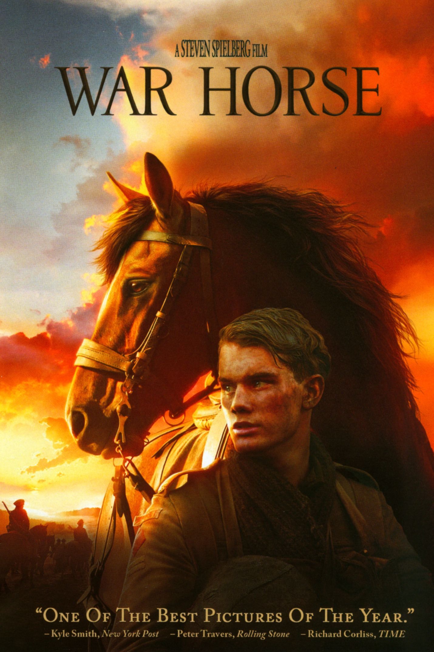 Plakat filmowy „Koń bojowy”.