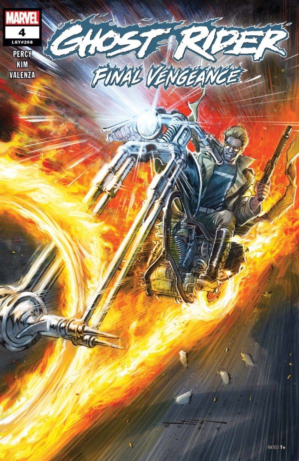 Ghost Rider: Final Vengeance #4 na okładce.
