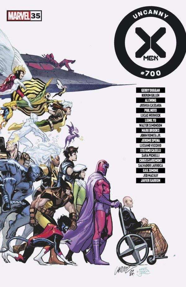 Okładka X-Men #35.