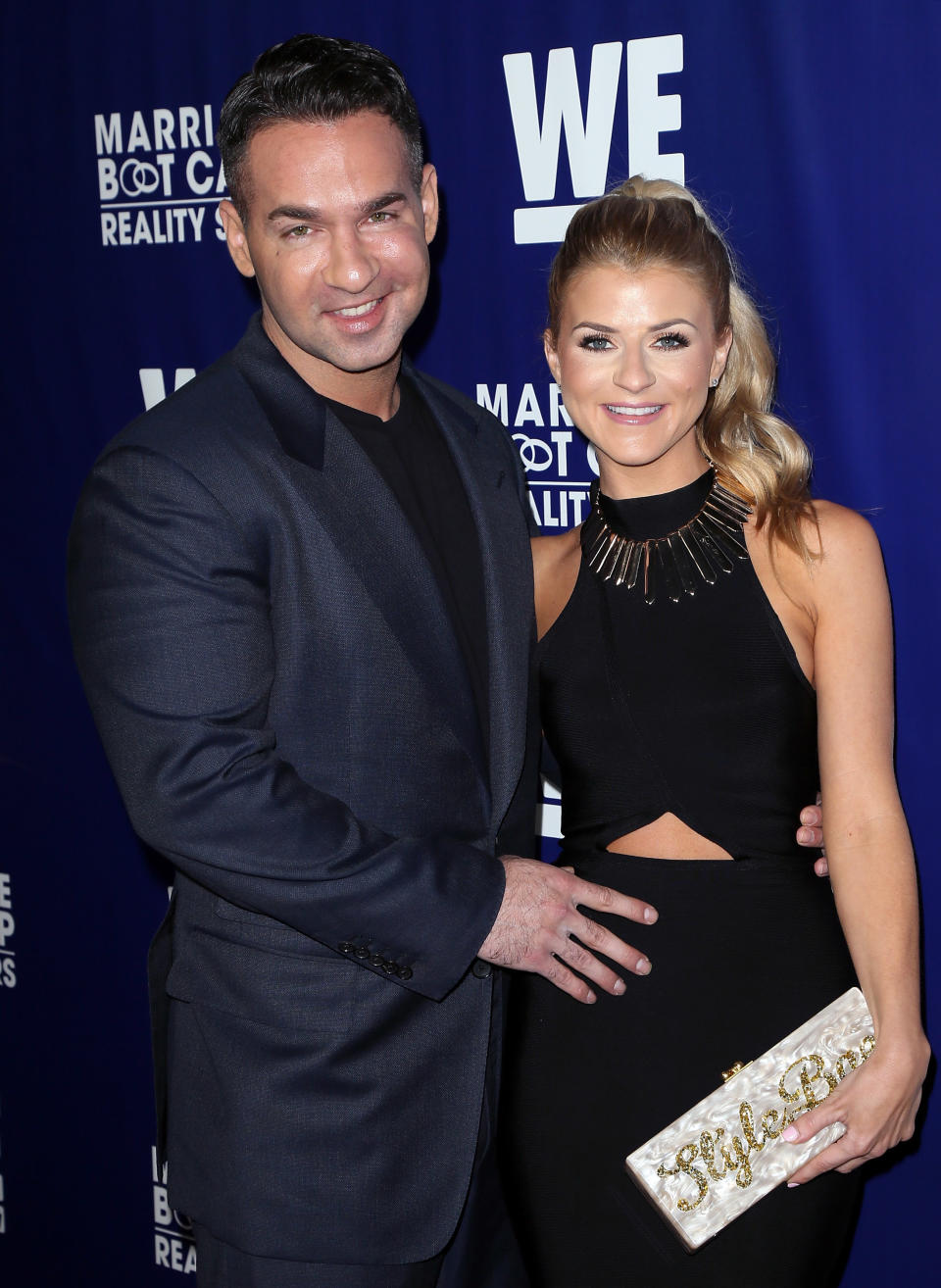 Sorrentino i jego żona Lauren na imprezie w 2015 roku.  (Zdjęcie za pośrednictwem Getty Images)