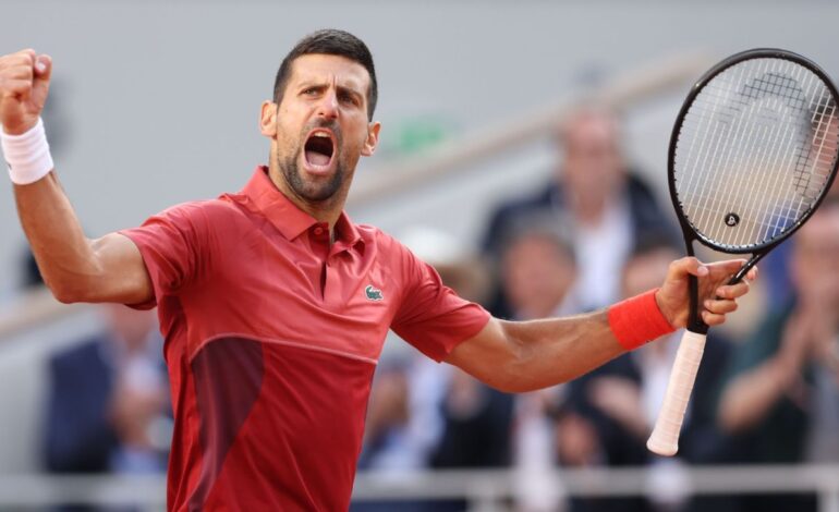 Novak Djokovic wygrywa w 5 setach na French Open, nie mając pewności co do kolana