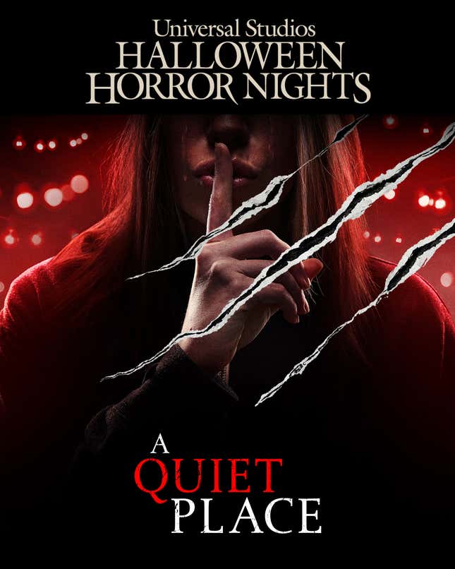 Horror Nights A Quiet Place 2024 to wydawnictwo Universal Studios