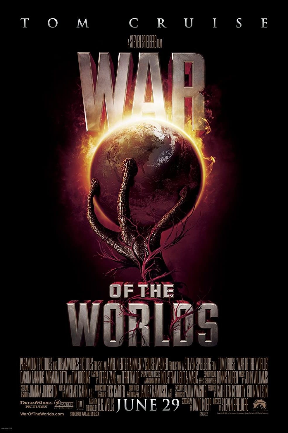 Plakat Wojny Światów 2005