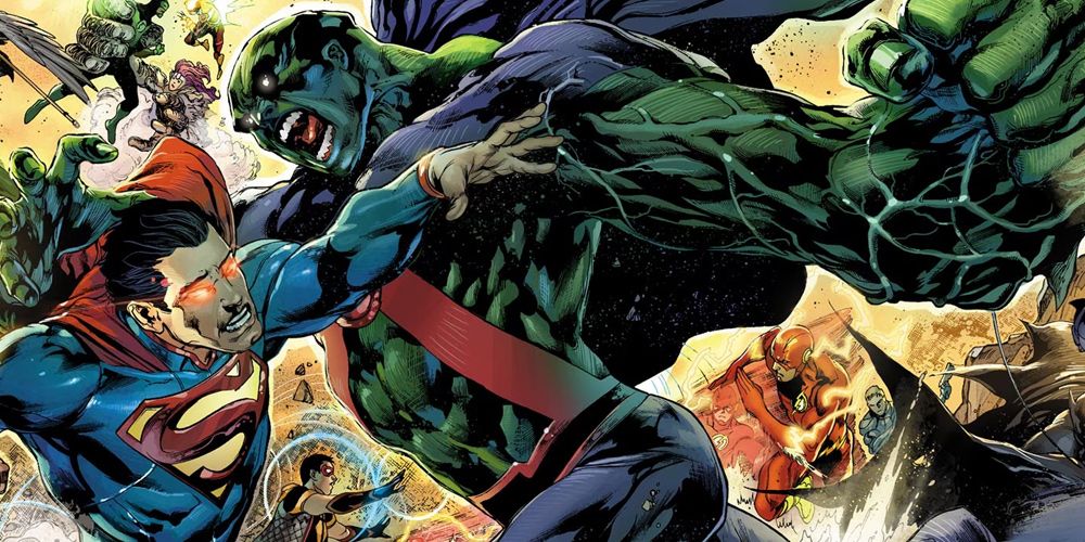 Martian Manhunter walczy z Supermanem w DC Comics