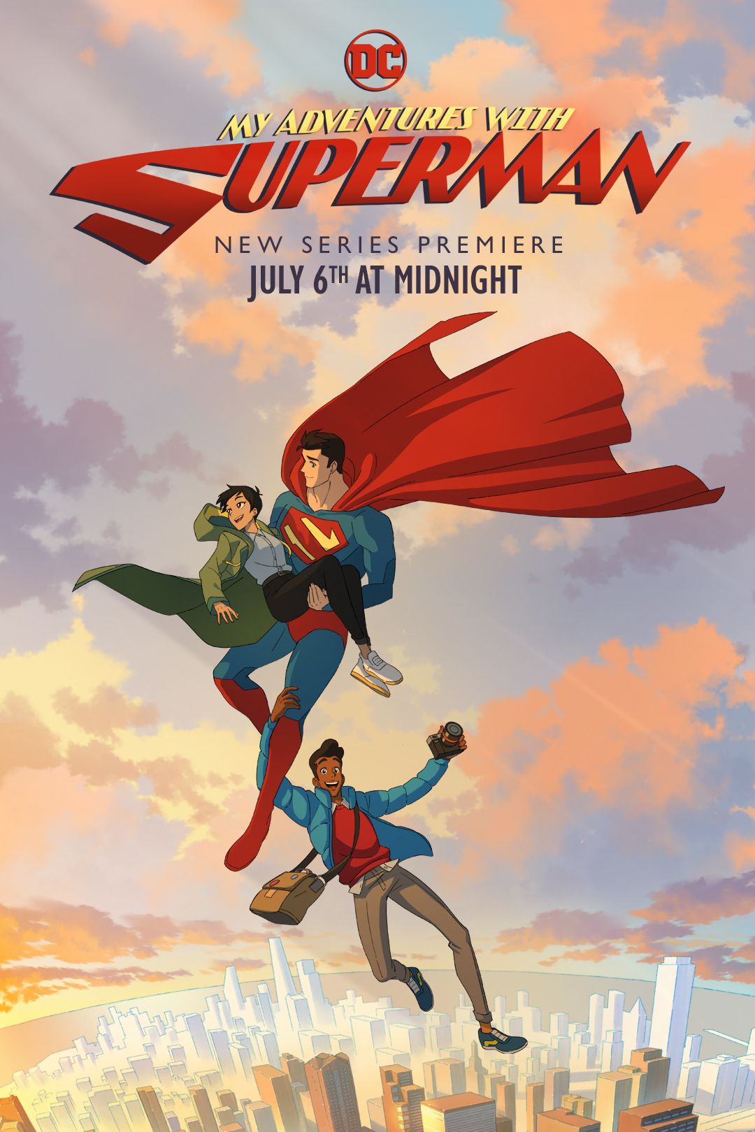 Plakat serialu Moje przygody z Supermanem