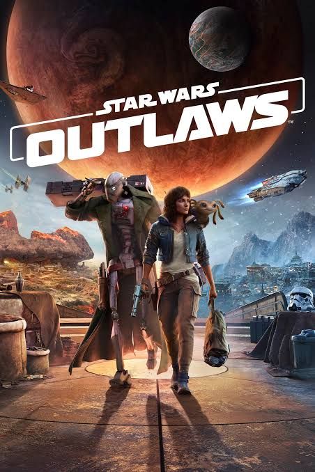 Okładka rozgrywki Star Wars Outlaws (2024).