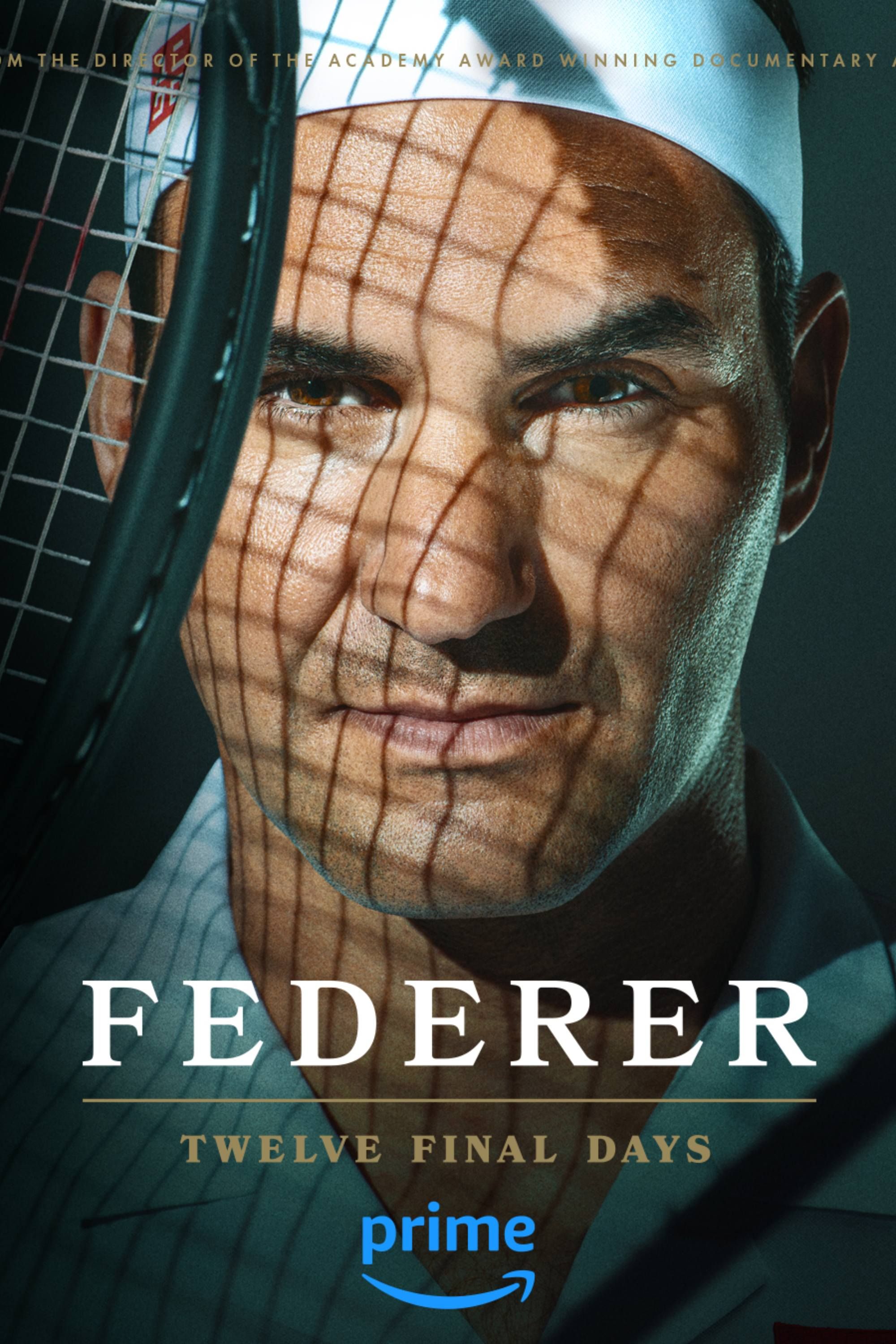 Federer_ Dwanaście ostatnich dni (2024) - Plakat - Roger Federer