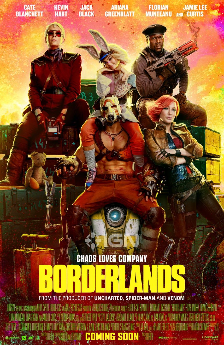 Plakat filmu Borderlands 2024