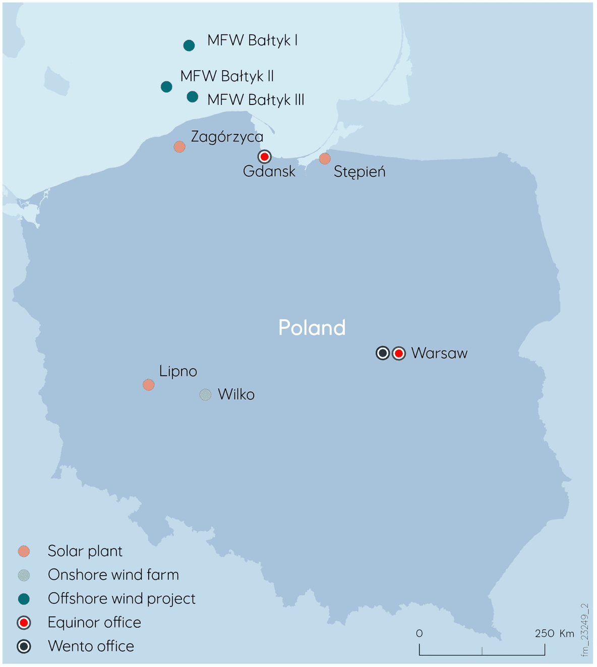 Mapa Polski