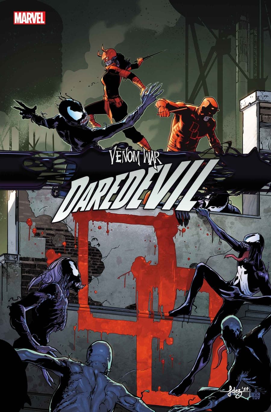 04 Venom War Daredevil 1 Okładka