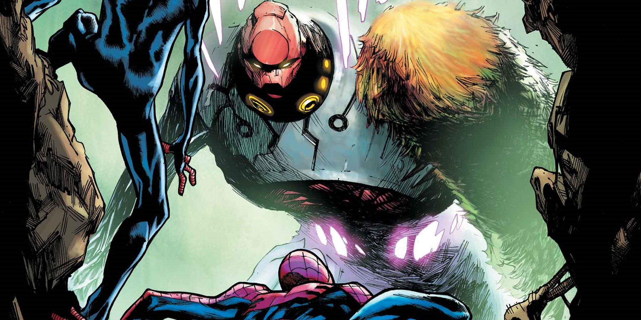Spider-Men walczą z nowym złoczyńcą