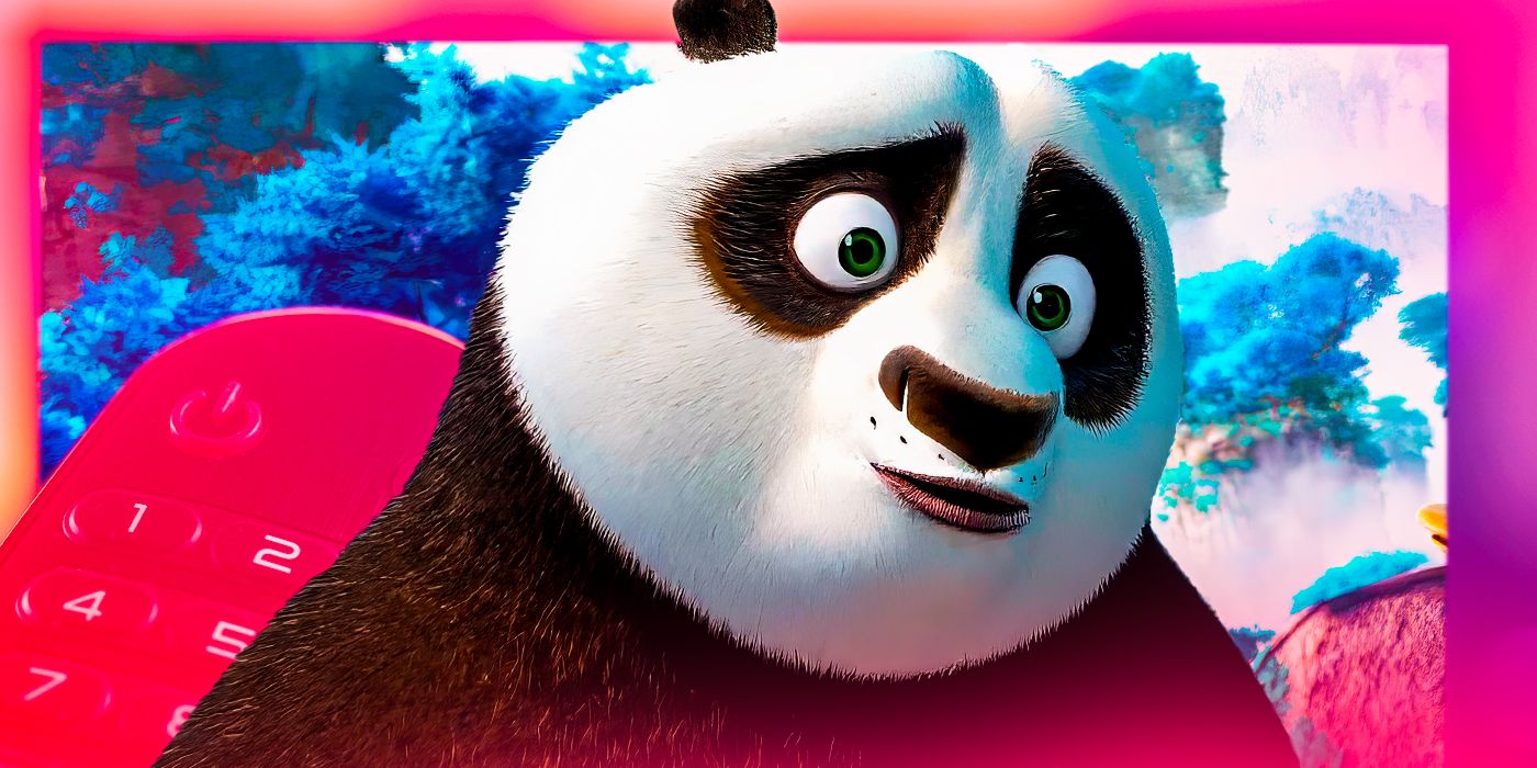 Niestandardowy obraz Jacka Blacka jako Po z gry Kung Fu Panda 4