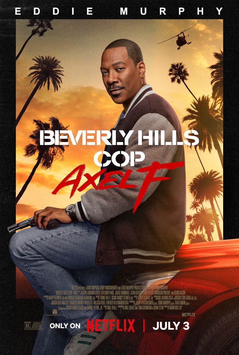 Plakat Policjant Axel F z Beverly Hills 2024