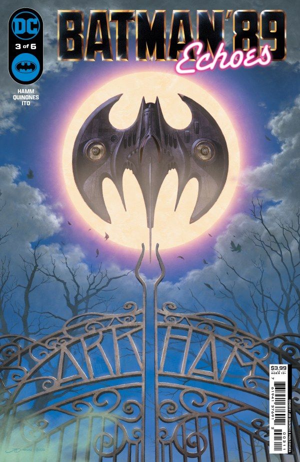 Batman '89: Echoes #3 okładka.