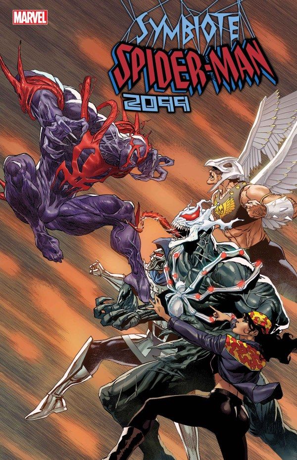 Okładka Symbiote Spider-Man 2099 nr 4.