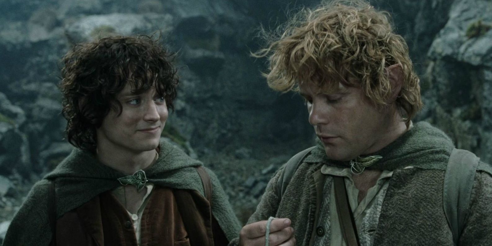 Frodo i Sam w wydaniu rozszerzonym Dwie Wieże