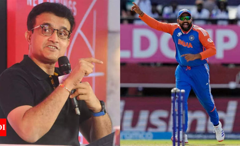 „Sześć miesięcy temu nie był nawet kapitanem MI”: Sourav Ganguly wspiera Rohita Sharmę, aby położył kres suszy związanej z trofeami ICC w Indiach |  Wiadomości krykieta