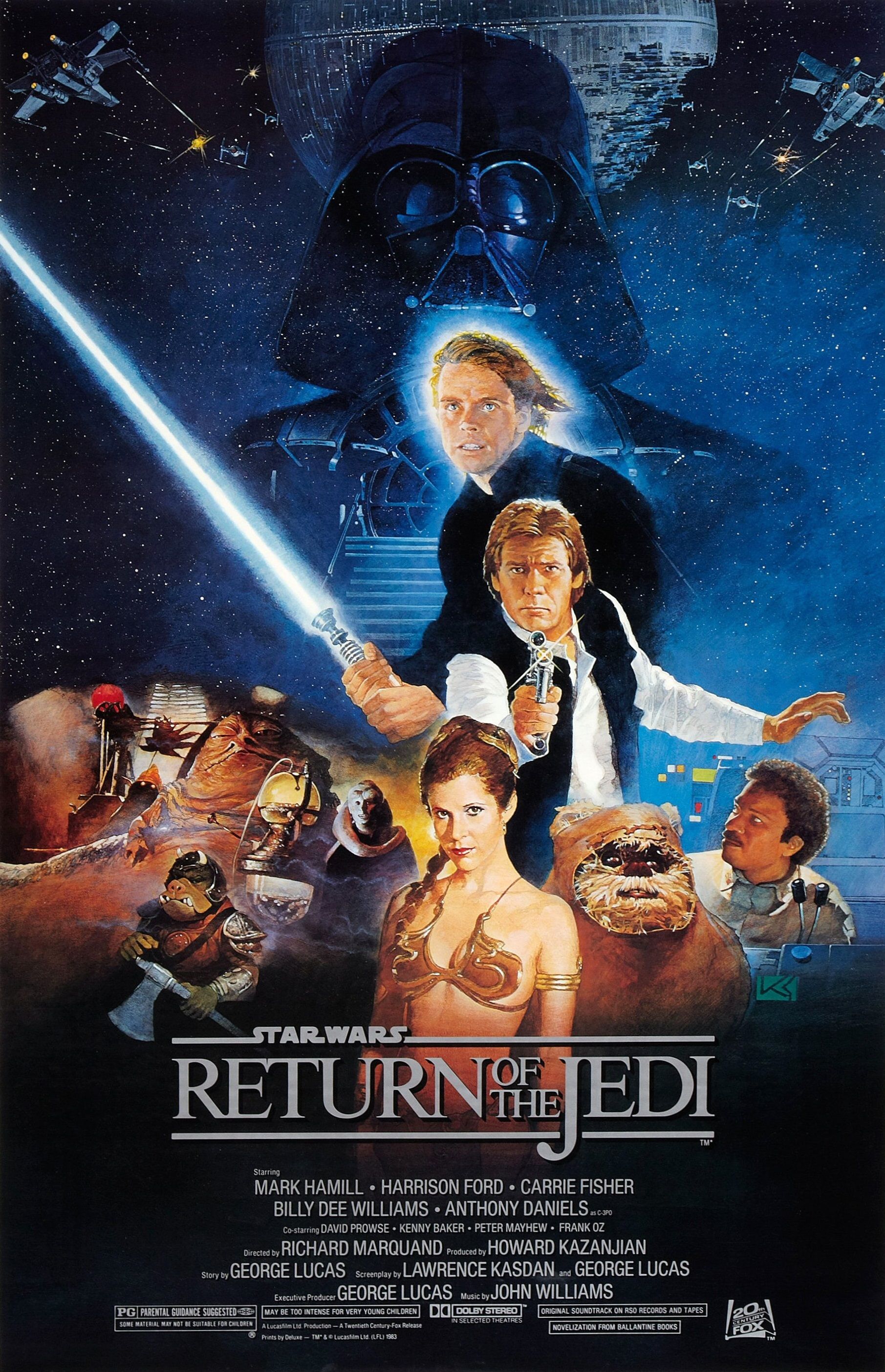 Plakat filmu Gwiezdne Wojny: Część VI - Powrót Jedi