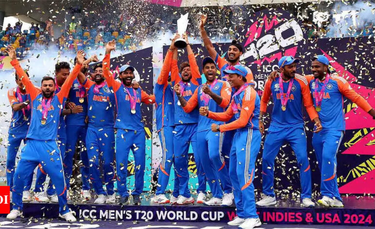 Triumf Indii w Pucharze Świata T20 okrzyknięty przez MS Dhoni, Sachin Tendulkar, Sunil Gavaskar |  Wiadomości krykieta