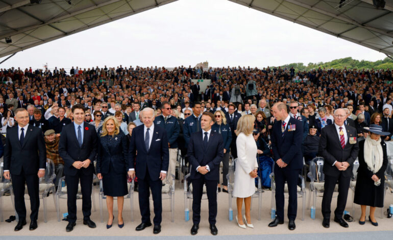 ZOBACZ: Światowi przywódcy i weterani obchodzą 80. rocznicę D-Day we Francji