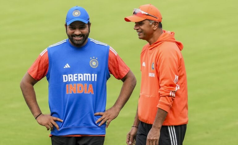 Puchar Świata T20 2024 – Rohit Sharma próbował przekonać Rahula Dravida, aby ponownie ubiegał się o stanowisko trenera Indii