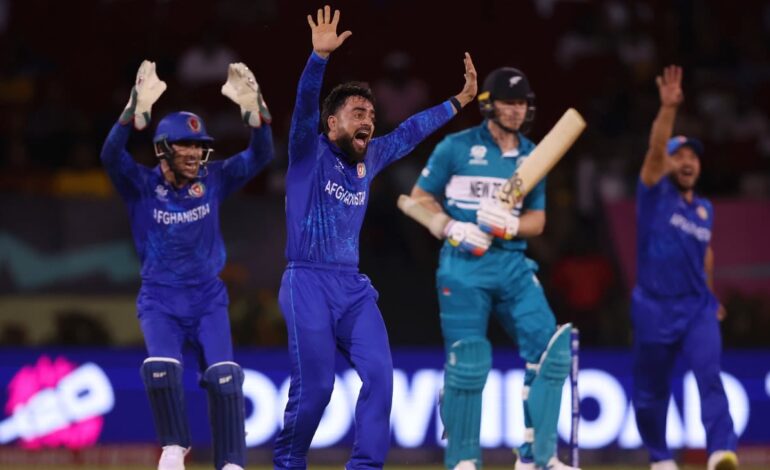 Puchar Świata T20 mężczyzn ICC 2024 – Statystyki – Pierwsze w historii zwycięstwo Afganistanu nad Nową Zelandią