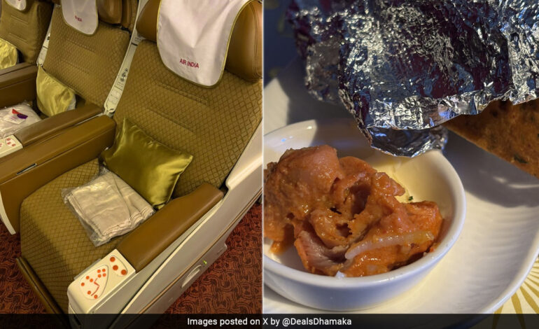 Mężczyzna dzieli się „horrorem” podczas lotu Air India