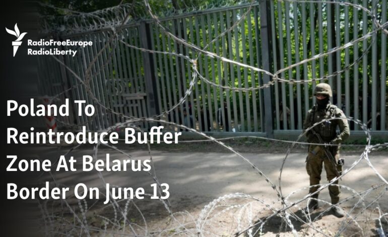 Polska przywróci strefę buforową na granicy z Białorusią 13 czerwca
