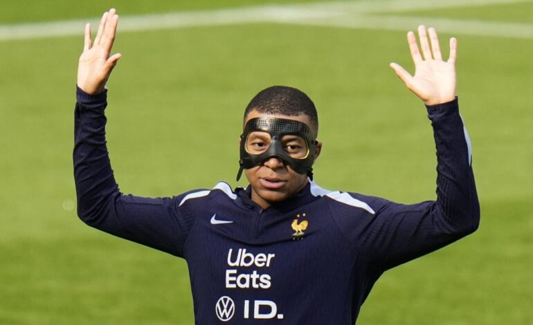 Kylian Mbappé wystartuje w reprezentacji Francji na Euro 2024 i będzie nosił maskę w meczu z Polską |  Sporty