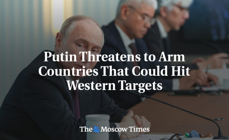 Putin grozi uzbrojeniem krajów, które mogłyby uderzyć w cele zachodnie
