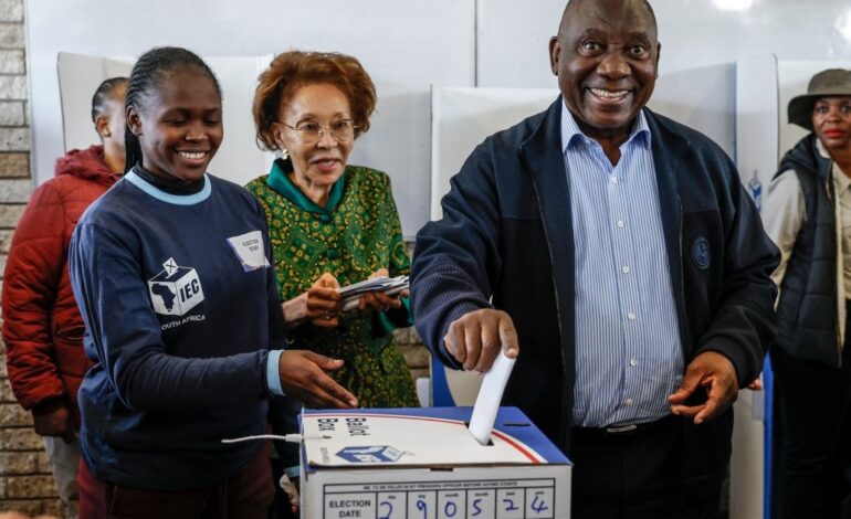 Czy Cyril Ramaphosa z Republiki Południowej Afryki może przetrwać porażkę wyborczą AKN?  |  Wiadomości o wyborach