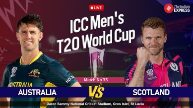 Wyniki na żywo AUS vs SCOT, dzisiejszy mecz Pucharu Świata T20: Aktualizacje na żywo Australii vs Szkocji na stadionie krykieta Daren Sammy National Cricket Stadium w Gros Islet w St Lucia