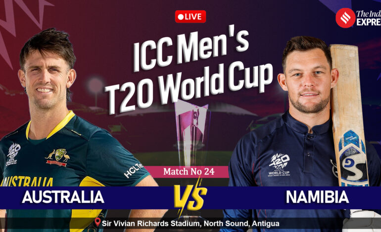 Australia vs Namibia Wyniki na żywo, Puchar Świata T20 2024: Australia ściga cel Namibii w ciągu sześciu overów |  Wiadomości krykieta