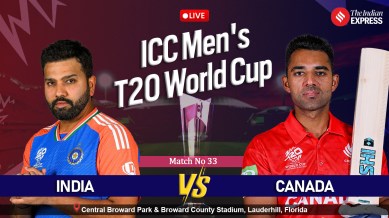 Wyniki na żywo IND vs CAN, dzisiejszy mecz Pucharu Świata T20: Uzyskaj aktualizacje na żywo Indii vs Kanady z Central Broward Park i stadionu Broward County w Lauderhill na Florydzie