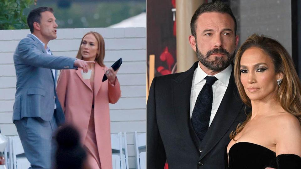 Jennifer Lopez i Ben Affleck idą po ukończeniu studiów/Jen i Ben na czerwonym dywanie