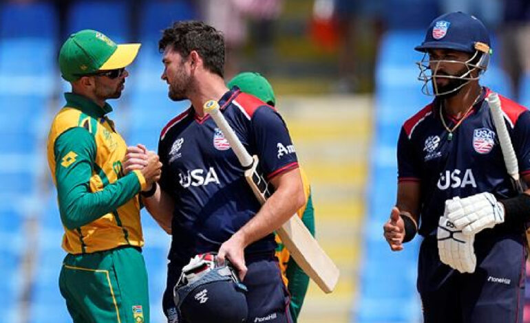 Puchar Świata T20: Urodzony w Republice Południowej Afryki Andries Gous, grający dla USA, przeraża RPA |  Wiadomości krykieta