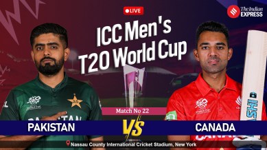 Wyniki na żywo PAK vs CAN, dzisiejszy mecz Pucharu Świata T20: Pobierz aktualizacje na żywo Pakistanu vs Kanady z międzynarodowego stadionu krykietowego hrabstwa Nassau w Nowym Jorku.