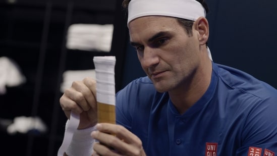 Kadr z filmu Federer: Dwanaście ostatnich dni.