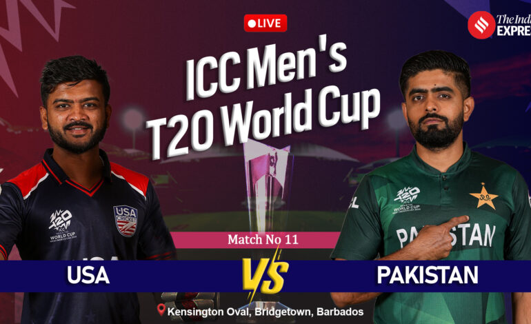 Stany Zjednoczone vs Pakistan Wyniki na żywo, Puchar Świata T20 2024: Gra w XI i zbliża się rzut z Dallas |  Wiadomości krykieta