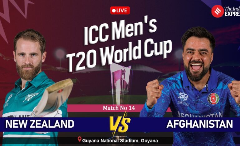 Nowa Zelandia vs Afganistan Wyniki na żywo, Puchar Świata T20 2024: Rahmanullah Gurbanz błyszczy dla AFG, Nowa Zelandia potrzebuje 160 punktów, aby wygrać |  Wiadomości krykieta