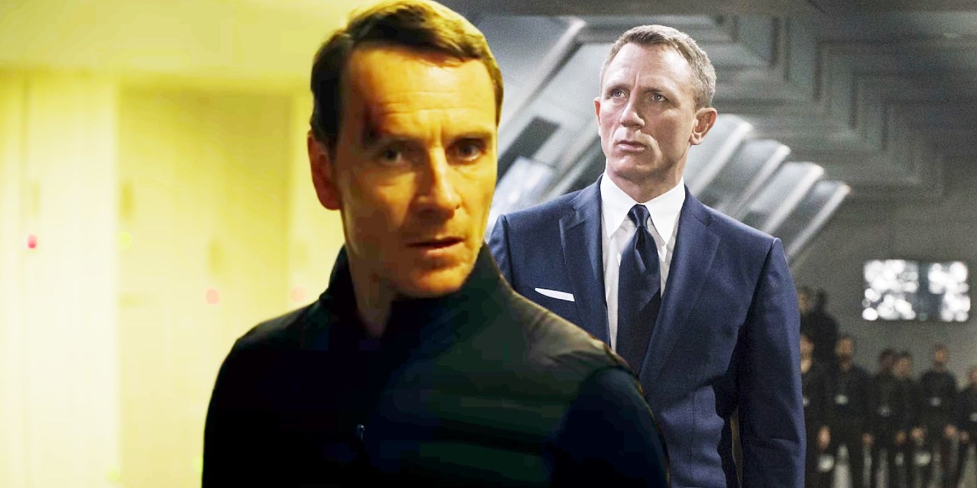 Niestandardowy wizerunek Michaela Fassbendera w „Zabójcy” i Daniela Craiga w roli Jamesa Bonda.