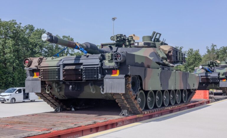 Wojsko USA rozmieszcza pierwszą partię „maszyn bojowych” w najbardziej zaawansowanym ośrodku NATO w Polsce, aby udaremnić działania Rosji