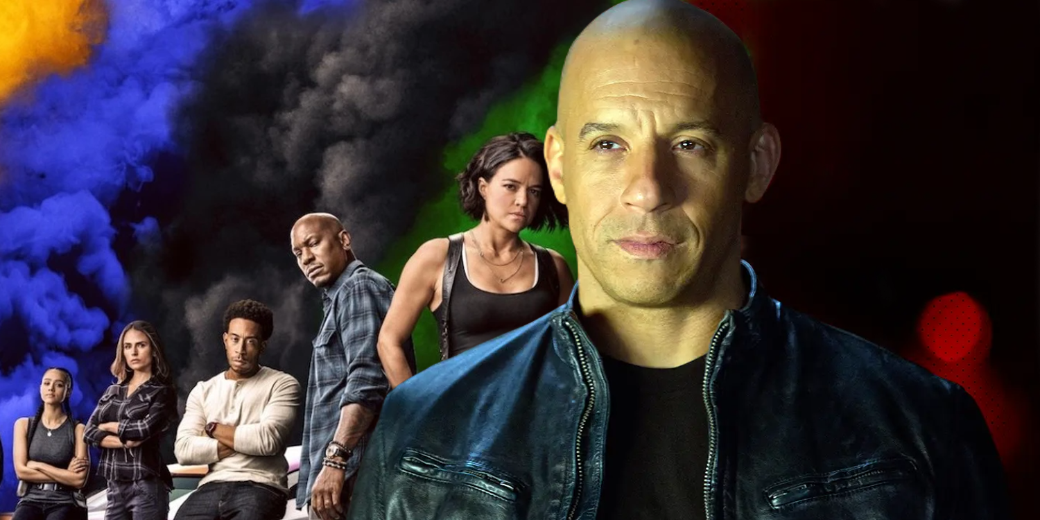 Zdjęcie Vin Diesela w roli Doma Toretto oraz obsady filmu Szybcy i wściekli