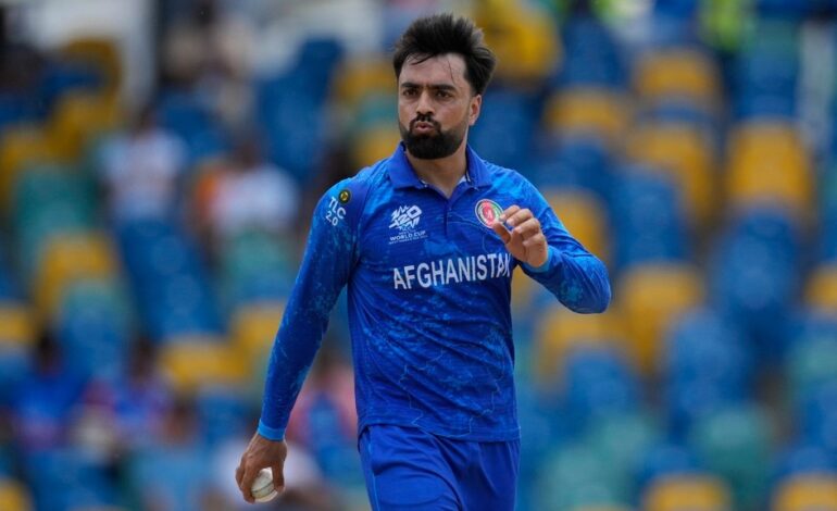 Puchar Świata T20: ICC nakłada sankcje na Rashida Khana za rzucanie kijem w stronę kolegi z drużyny w Afganistanie