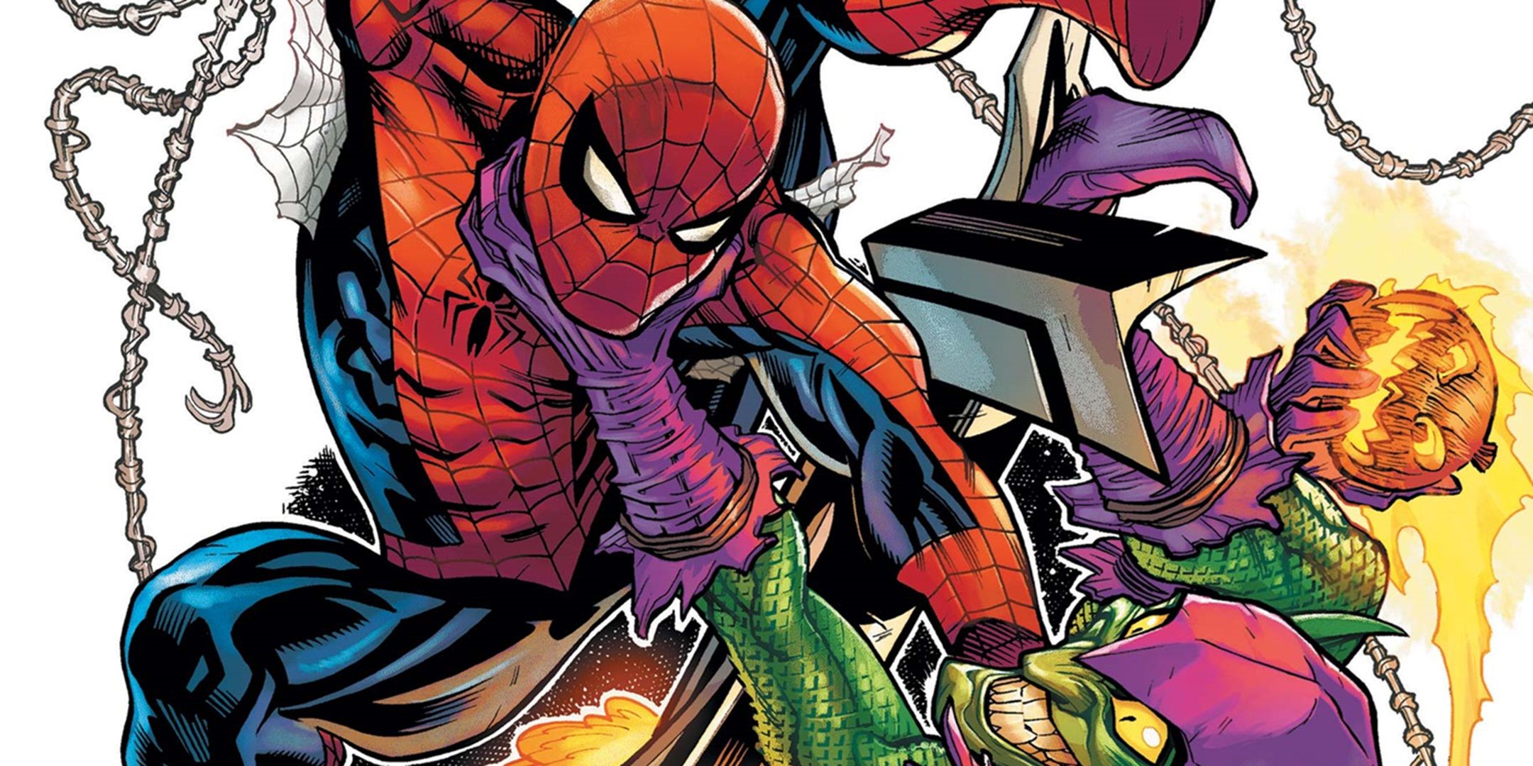 Spider-Man walczy z Zielonym Goblinem