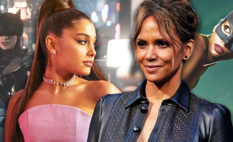 Halle Berry odpowiada na kostium Ariany Grande w roli Kobiety-Kota w nowym teledysku