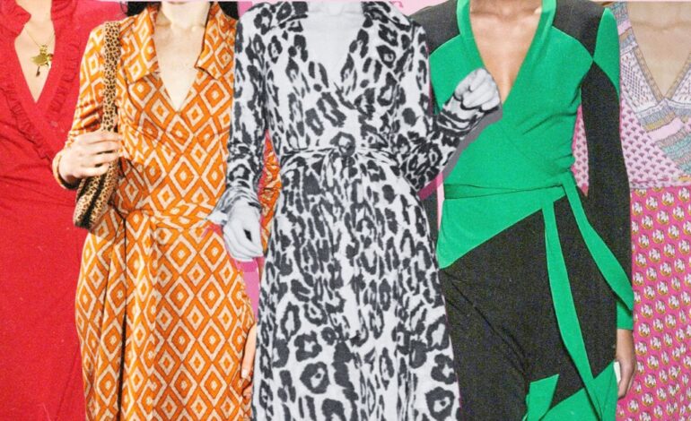 Jak kopertowa sukienka Diane von Furstenberg przeszła do historii mody